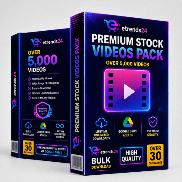 5,000+ Premium Stock Videos Pack