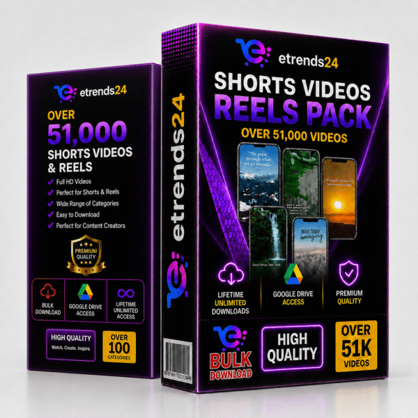 51,000+ Shorts Videos & Reels Pack