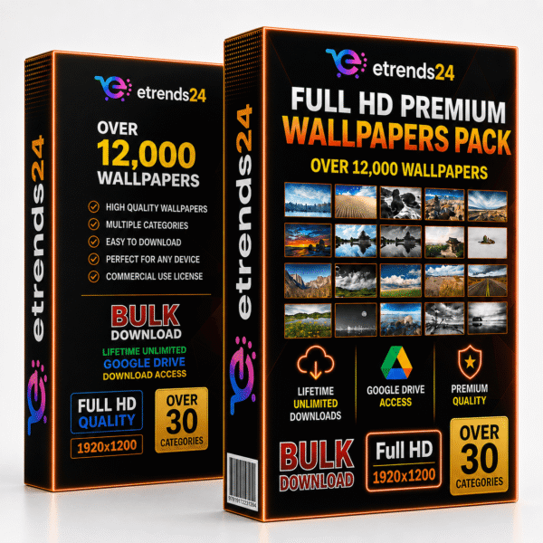 12,000+ Full HD Premium Wallpapers Pack