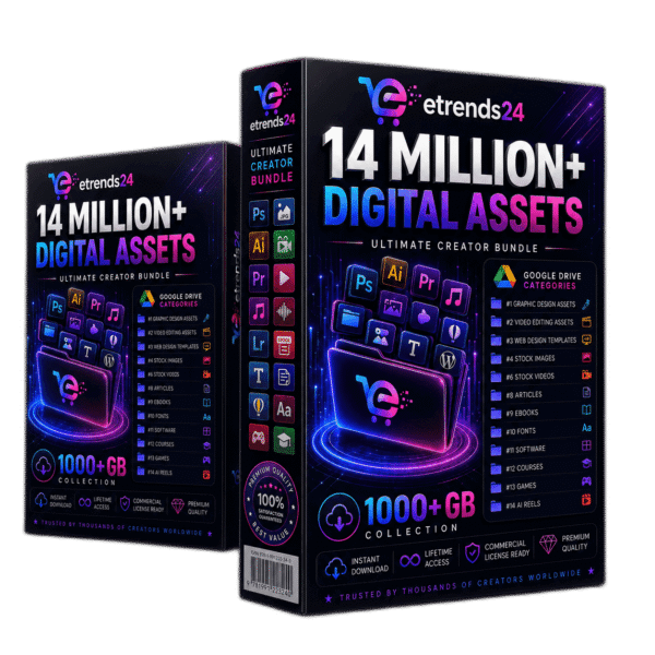 14 Million Digital Assets All in One Bundle